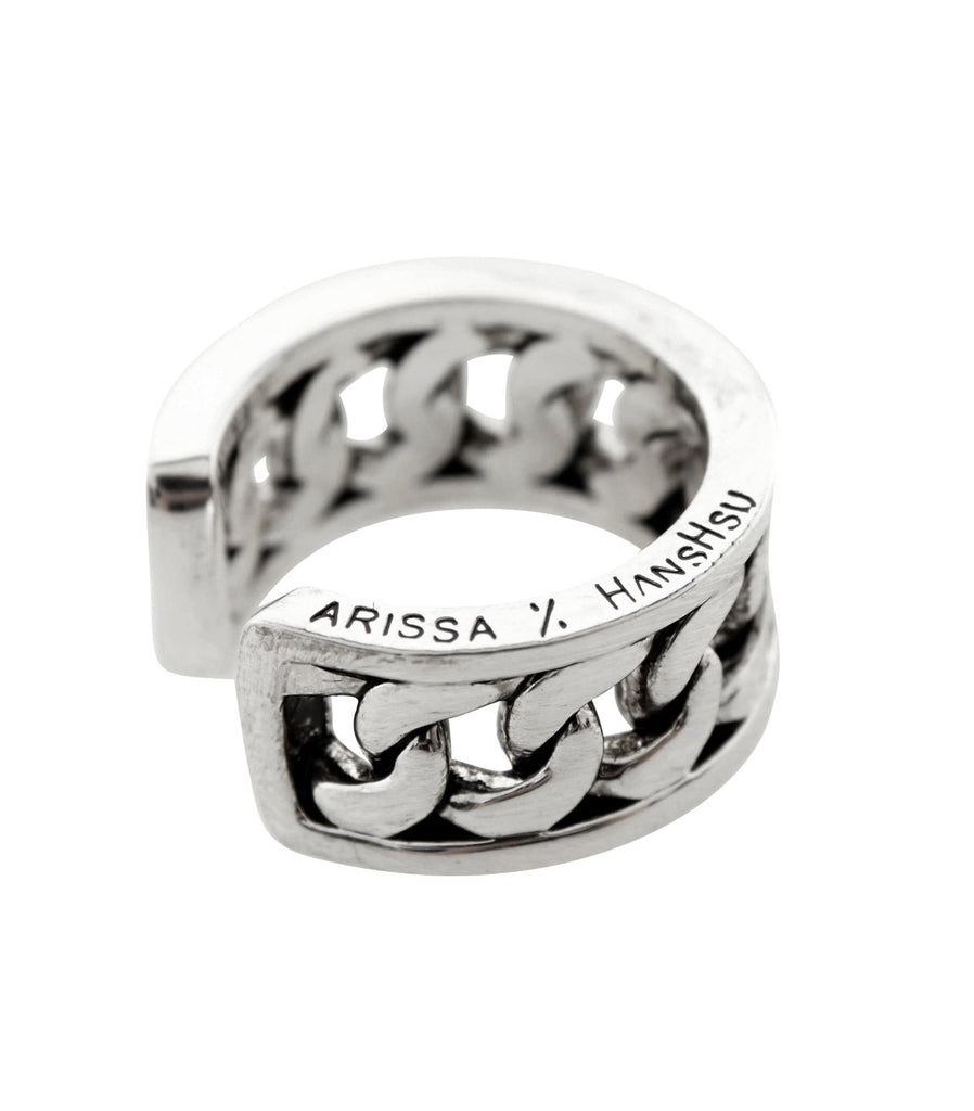 ARISSA X HANSHSU Chain Ring  (Silver)