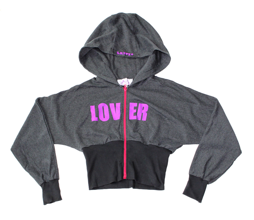 S.H.X CHARCOAL GREY LOVER HOODIE