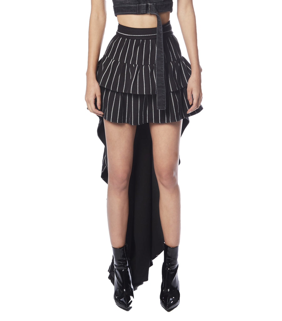 FAITHFULL Ruffled Mullet Skirt