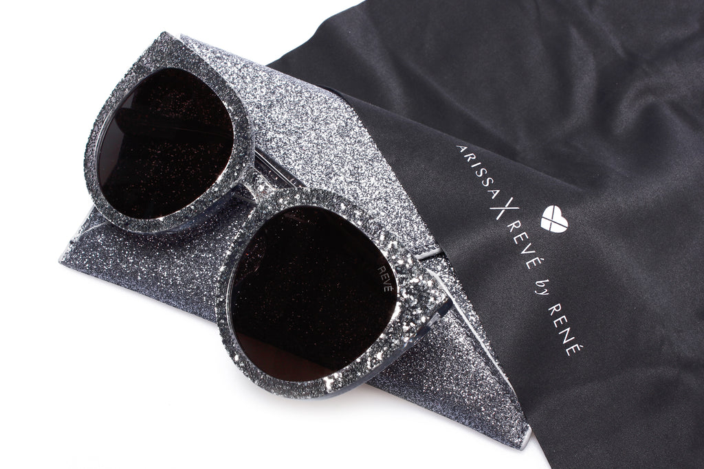 ARISSA X REVÉ by RENÉ STARRY-EYED Sunglasses (Silver)