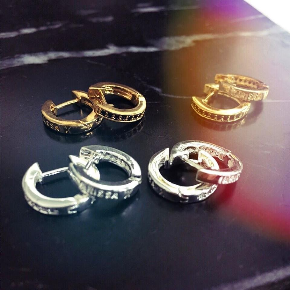 ANITA Small Hoop Stud (Gold)