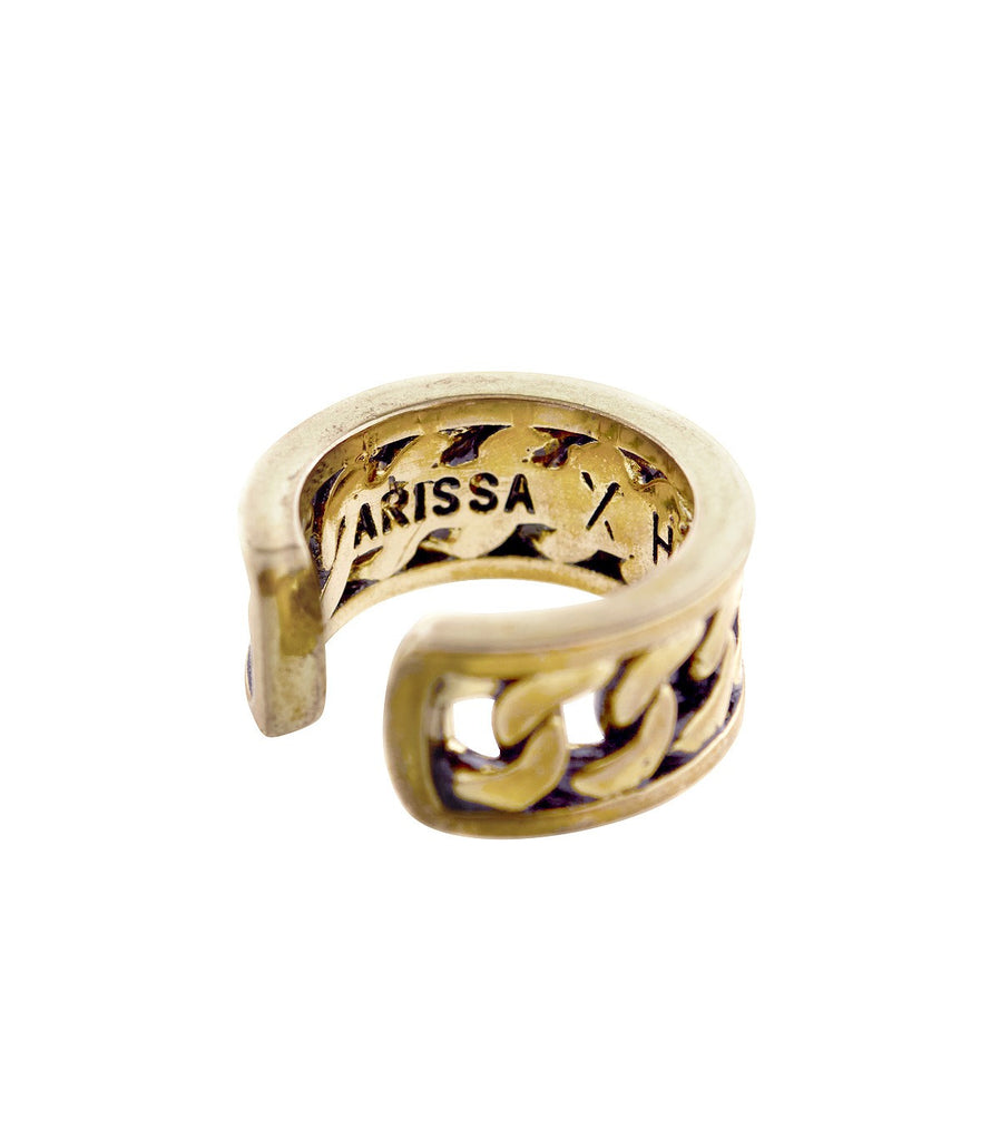 ARISSA X HANSHSU Chain Ring  (Gold)