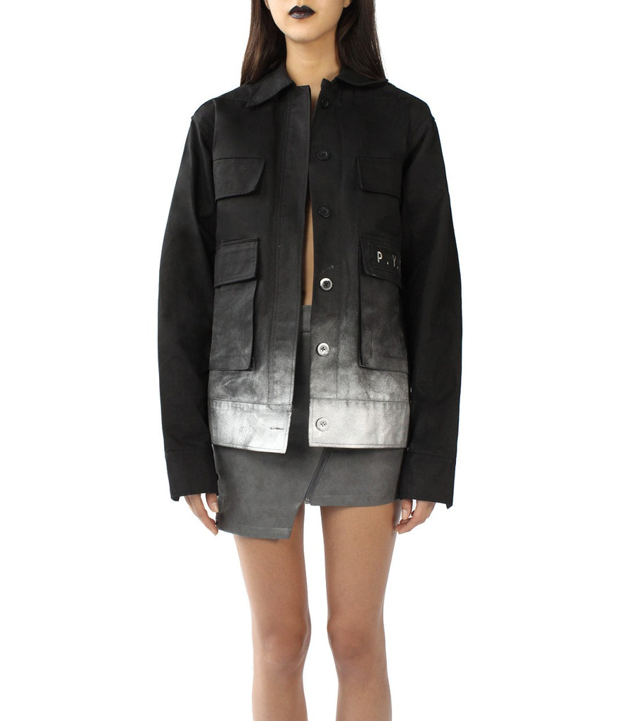 P.Y.T Oversized Army Jacket (Black)