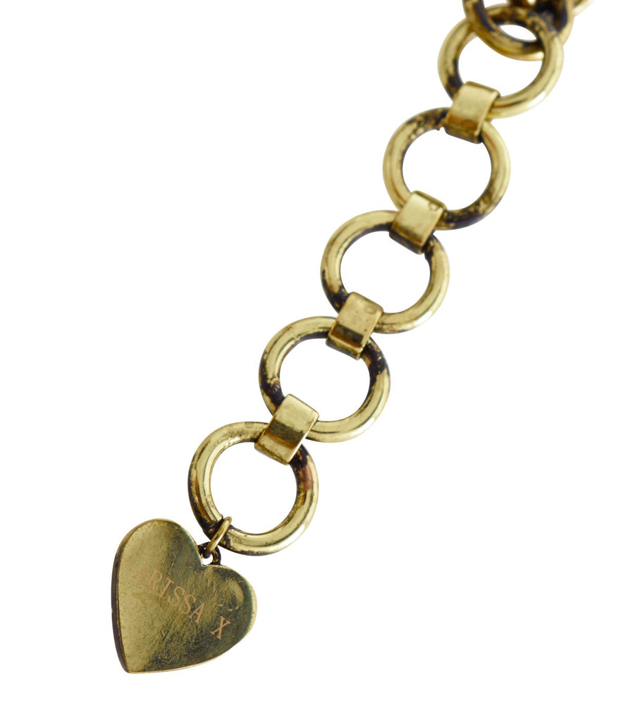 CROSS MY HEART Signature Choker (Gold)