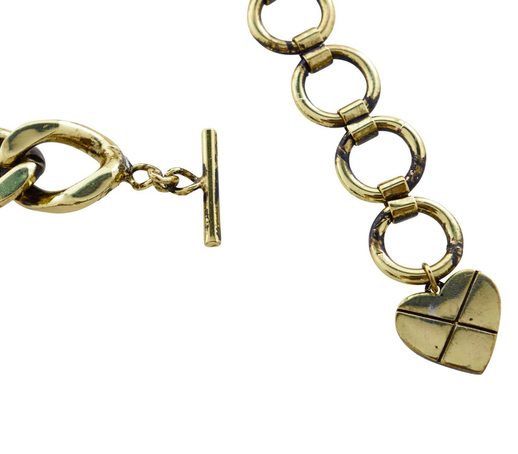 CROSS MY HEART Signature Choker (Gold)