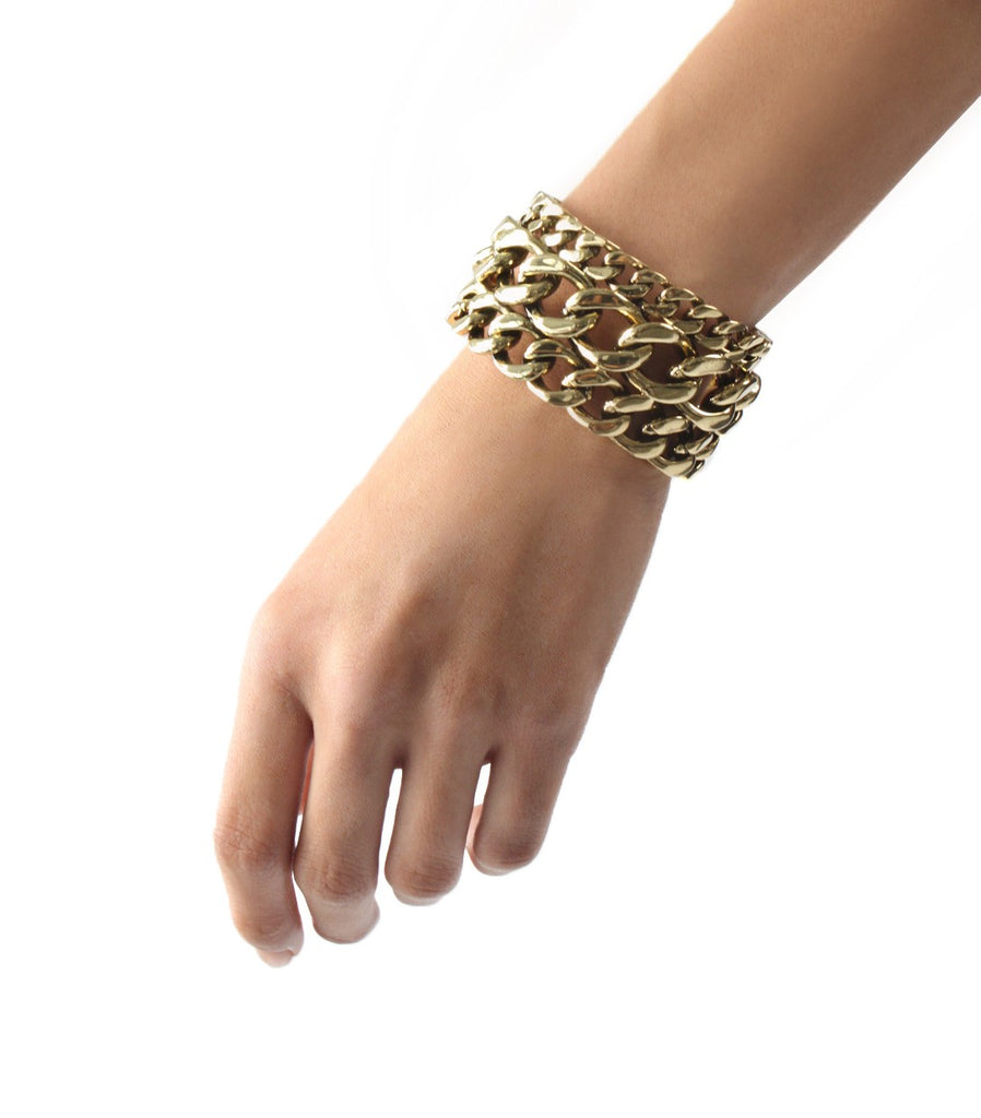 STEVIE Chain Cuff (Gold)