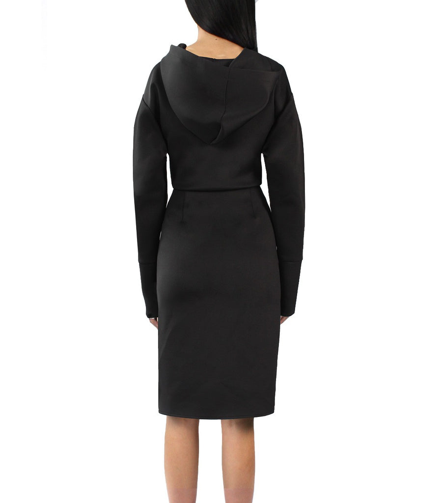 FRANKIE Hoodie Dress (Black)