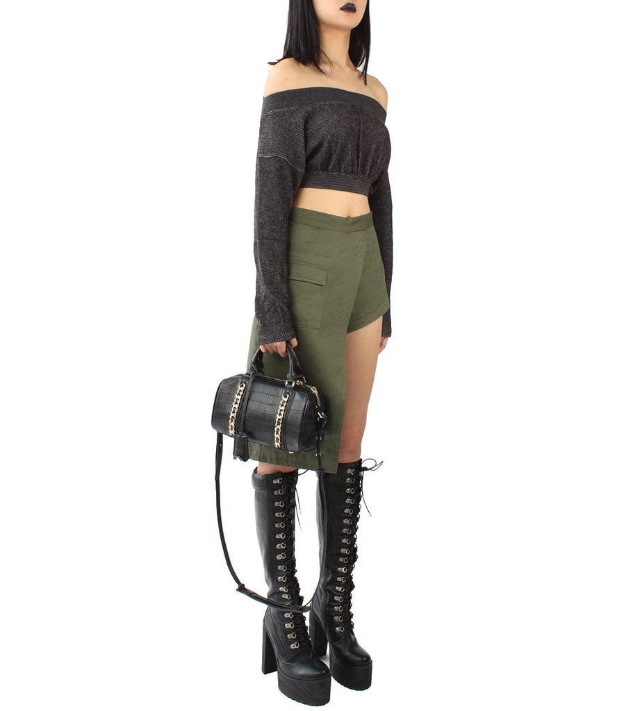 ARISSA X HANSHSU Chain Bag (Black)