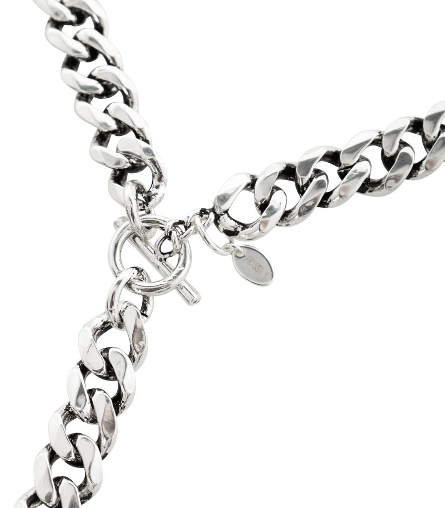 CHAIN MY SOUL Long Chain Necklace (Silver)