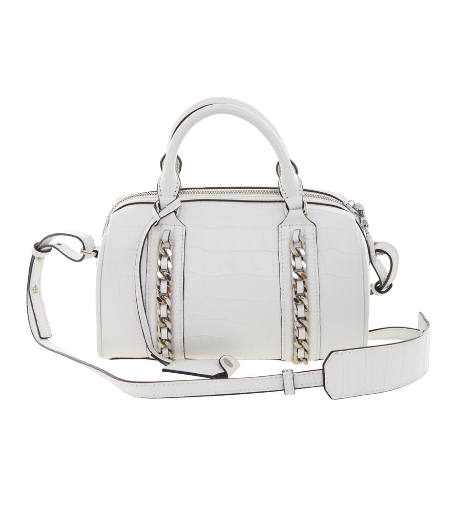 ARISSA X HANSHSU Chain Duffle Bag (White)