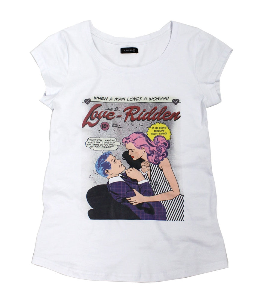 LOVE-RIDDEN Comic Tee