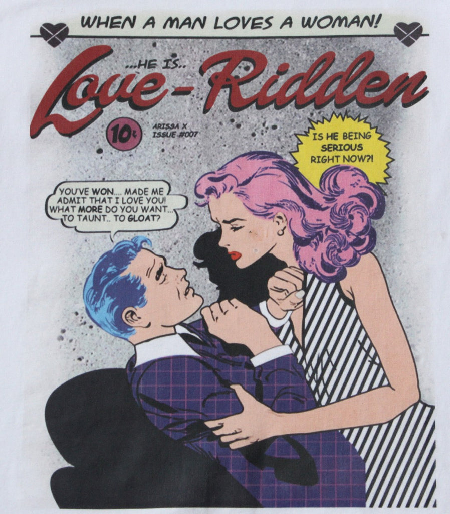 LOVE-RIDDEN Comic Tee