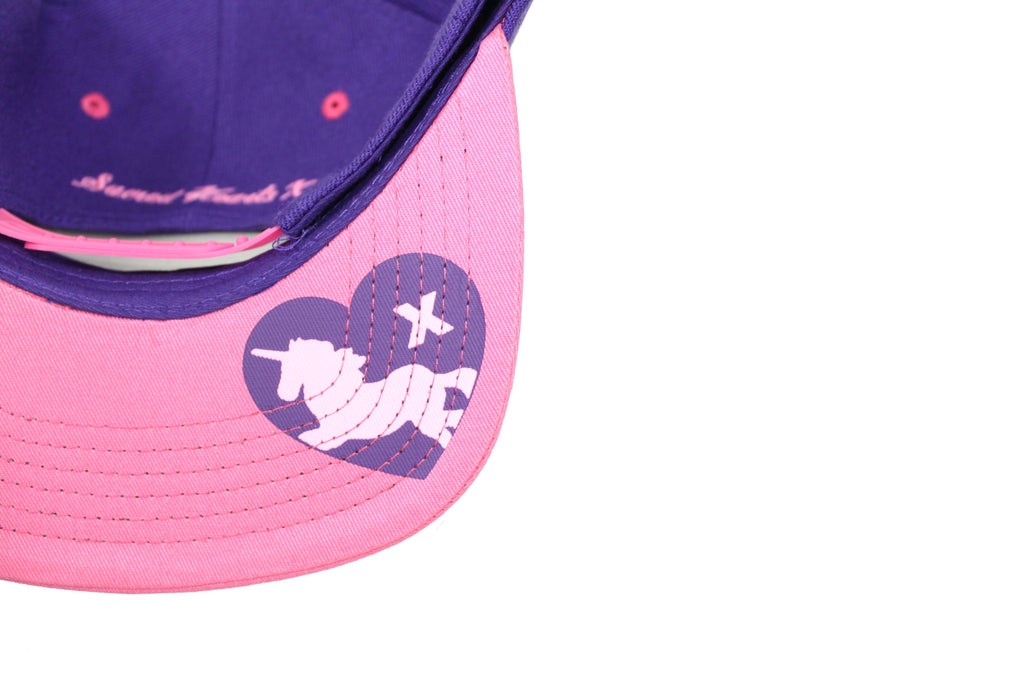 S.H.X PURPLE/PINK TWO-TONE LOVER CAP