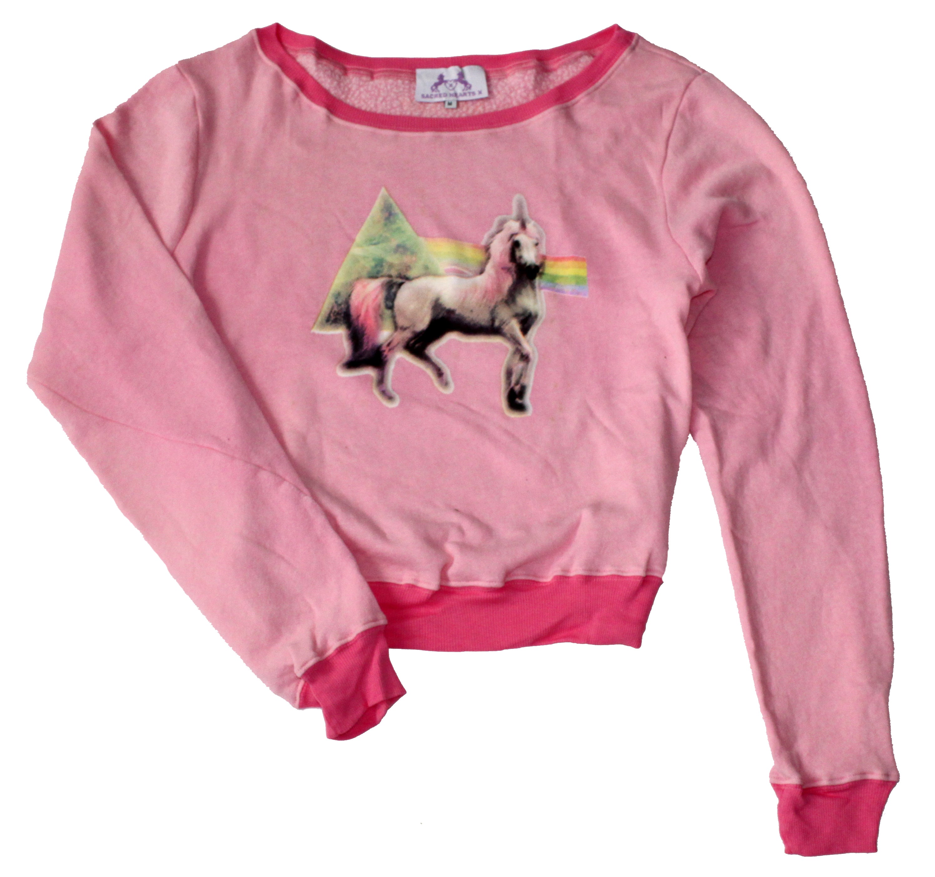 Pink unicorn sale sweater