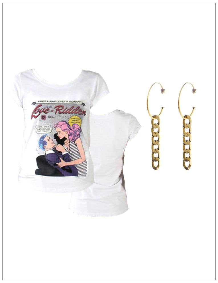 Tee + Jewelry Set